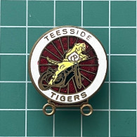 Badge Pin ZN013276 - Motorcycle Motorbike Speedway England Teesside Tigers 1973 - Other & Unclassified