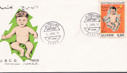 Anti Tuberculosis - 1974 FDC - Algérie (1962-...)