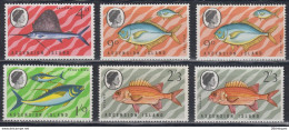 ASCENSION 1968-1970 - Fish MNH** XF - Ascension