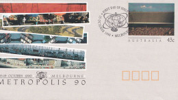 Metropolis 90, Melbourne - 1990 - Enteros Postales