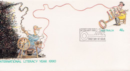 International Literacy Year - 1990 - Enteros Postales