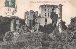 76 TANCARVILLE RUINES DE LA TOUR COQUESART - Tancarville