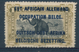 RUANDA URUNDI GEA 1916 ISSUE COB 34 TYPE A SHORT MINT NO GUM - Ungebraucht