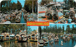 Mexique - Mexico - Xochilmico - Los Jardines Flotantes - Multivues - Jardins Flottants - CPM - Voir Scans Recto-Verso - Messico
