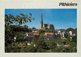 45 - Pithiviers - Vue Générale - Flamme Postale - CPM - Voir Scans Recto-Verso - Pithiviers