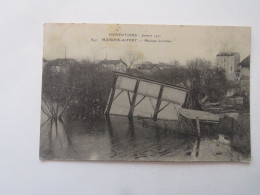 INONDATIONS - MAISON-ALFORT - Maisons écroulées - Maisons Alfort