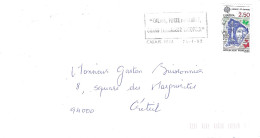 TIMBRE N° 2696 -  Eurpa  -  TARIF DU 19 8 91 / 9 7 92  -  SEUL SUR LETTRE  -  1992 - Tariffe Postali