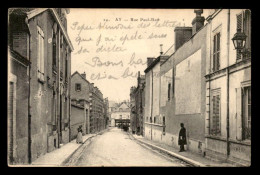 51 - AY - RUE PAUL BERT - Ay En Champagne