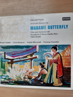 LP, Madame Butterfly, Arien U. Szenen Mit Renata Tebaldi, Arlo Bergonzi, Fiorenza Cossotto (F354) - Opera