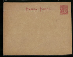 Briefumschlag Berlin, Berliner Hansa Verkehrs Anstalt, Hansa-Brief, Private Stadtpost  - Briefmarken (Abbildungen)