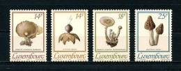 LUXEMBOURG 1991 Poste N° 1217/1220 **  Neufs Ier Choix. Sup.  Cote: 7 €  (Champignons. Mushrooms) - Neufs
