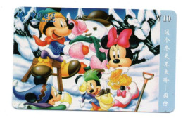 Disney  Télécarte Chine  China Phonecard  (  A 17) - China