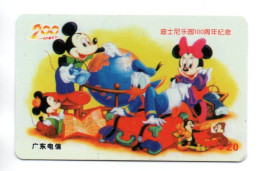 Disney  Télécarte Chine  China Phonecard  ( A 18) - Cina
