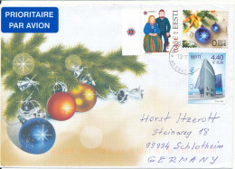 Estonia Cover Sent To Germany 19-12-2014 Topic Stamps - Estonia