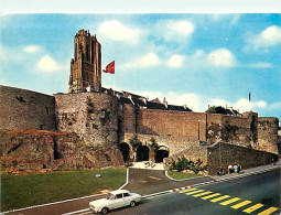 50 - Saint-Lo - L'Eglise Notre Dame - Les Remparts - Automobiles - CPM - Voir Scans Recto-Verso - Saint Lo