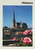 45 - Pithiviers - L'Eglise - Roses - Fleurs - CPM - Voir Scans Recto-Verso - Pithiviers