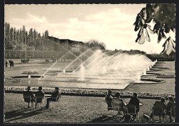 AK Düsseldorf Am Rhein, Wasserspiele Im Nordpark  - Duesseldorf