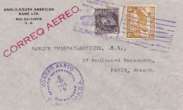 From El Salvador To France - 1936 - El Salvador