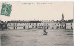 49 -  CHEMILLE - Place Du Champ De Foire   39 - Chemille