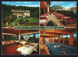 AK Waldeck /Edersee, Waldhotel Wiesemann Mit Terrasse Und Schwimmbad  - Waldeck