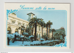 SANREMO (IM):  IL  CASINO'  -  FEBBRAIO 1986  NEVICATA  STORICA  -  FG - Casinos