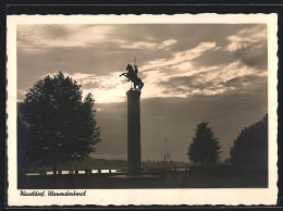 AK Düsseldorf, Ulanendenkmal  - Duesseldorf