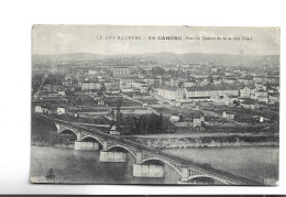 CPA DPT 46 CAHORS  PONT DU CHEMIN DE FER  ET COTE OUEST En 1916! - Cahors