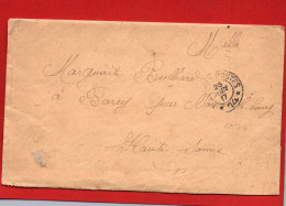 (RECTO / VERSO) ENVELOPPE AVEC LETTRE ET CACHET TRESOR ET POSTE LE 23 JUIN 1917 - SECTEUR POSTAL N° 14 - Lettres & Documents