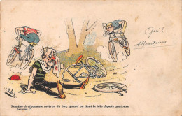 CPA Fantaisie - Illustrateur MOLOCH - Cyclisme - Humour - Moloch