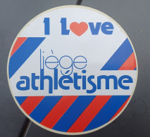 Stickers I Love Liège Athlétisme - Athletics