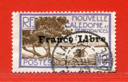 REF101 > NOUVELLE CALEDONIE > FRANCE LIBRE N° 200 Ø Beau Cachet 1943 - Oblitéré Dos Visible > - Used Ø Cote 16 € - Usati