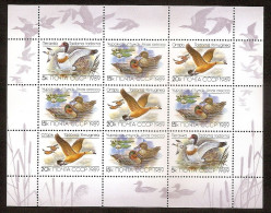 RUSSIA USSR 1989●Ducks●Mi 5965-67KB MNH - Blocchi & Fogli