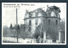 17220 Porrentruy - Bombardement Sur Porrentruy Dans La Nuit Du 24.4.1917 - Autres & Non Classés