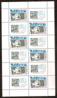 RUSSIA USSR 1989●Sixth All-Union Philatelic Society Congress●Mi 5981KB MNH - Blocchi & Fogli