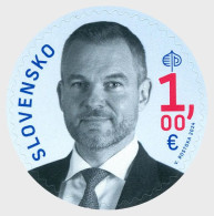 Slovakia 2024 President Peter Pellegrini Stamp MNH - Ungebraucht