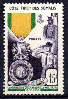 Cote Française Des Somalis  - 1952 -  Médaille Militaire  -  N° 284  - Neuf ** - MNH - Neufs