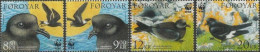 Faroe Islands Denmark 2005 Rare Birds WWF Petrels Set Of 4 Stamps MNH - Ungebraucht