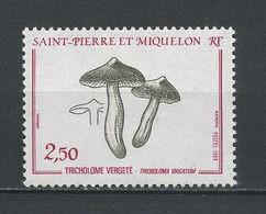 SPM MIQUELON 1989  N° 497 ** Neuf MNH Superbe C 1,25 € Flore Champignons Tricholome Vergeté Mushrooms - Ungebraucht