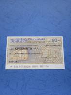 Banca Popolare Di Milano-50 Lire -20.12.1976 - - [10] Checks And Mini-checks