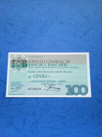 Istituto Centrale Banche E Banchieri-100 Lire-20.4.77- Unc - [10] Checks And Mini-checks