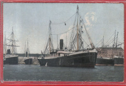 Carte Postale 13. Marseille  Le Port Paquebot Crimée   Très Beau Plan - Oude Haven (Vieux Port), Saint Victor, De Panier