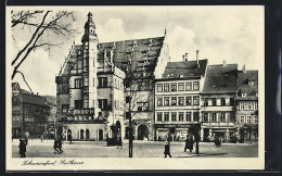 AK Schweinfurt, Passanten Vor Dem Rathaus  - Schweinfurt