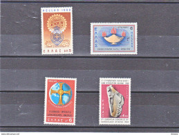 GRECE 1968 Yvert 953 + 964-966 NEUF** MNH Cote : 5 Euros - Neufs