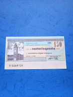 Banca Popolare Di Bergamo-150 Lire-9.12.1976-unc - [10] Checks And Mini-checks