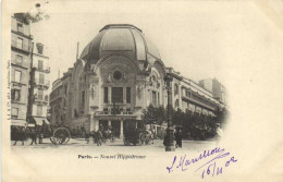 Paris Nouvel Hippodrome Animée Attelages Pionnière RV - Autres Monuments, édifices