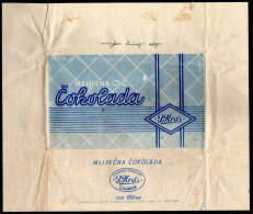 Yugoslavia,1949,15Omotnica Od Mljecne Cokolade Josip Kras 1949 As Scan - Company Logo Napkins