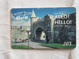 Canada-(CA-BEL-HEL-M393PRb)-Porte Saint Jean, Quebec-(81)(4/1996)-(20$)-(8830-8550-8007)-(M393LPB)-used Card - Canada