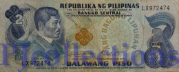 PHILIPPINES 2 PISO 1970 PICK 152a AVF - Philippines