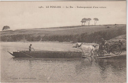 LE POULDU  LE BAC EMBARQUEMENT D UNE VOITURE - Le Pouldu