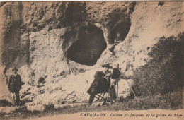 CPA-84-CAVAILLON-Colline St Jacques Et La Grotte Du Thym - Cavaillon